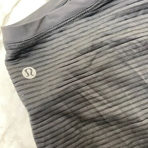 Lululemon Athletic Mesh Crop Top with Drawstring